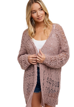 Load image into Gallery viewer, Open Knit Cardigan