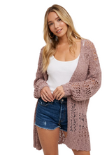 Load image into Gallery viewer, Open Knit Cardigan