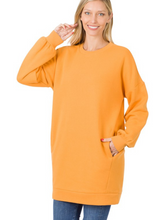 Load image into Gallery viewer, Oversized Tunic Sweatshirt
