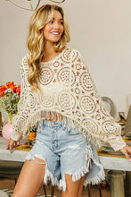 Load image into Gallery viewer, Boho Lace Cover Up
