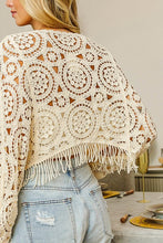 Load image into Gallery viewer, Boho Lace Cover Up
