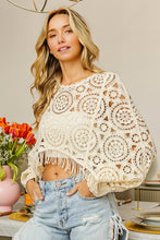 Load image into Gallery viewer, Boho Lace Cover Up
