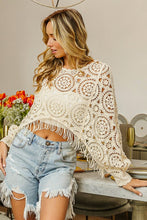 Load image into Gallery viewer, Boho Lace Cover Up
