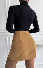 Load image into Gallery viewer, Corduroy Mini Skirt
