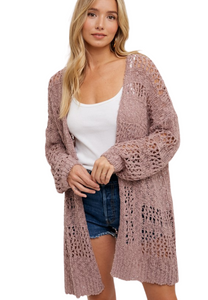 Open Knit Cardigan