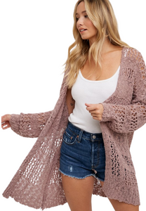 Open Knit Cardigan