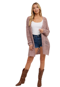 Open Knit Cardigan