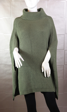 Load image into Gallery viewer, Poncho Sweater in Curvy
