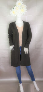 Long Cardigan with Pockets