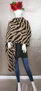 Animal Print Shawl