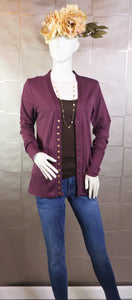 Snap Front Cardigan