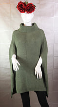 Load image into Gallery viewer, Poncho Sweater in Curvy
