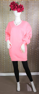 Tunic Sweatshirt with Pockets