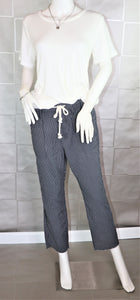 Pinstriped Linen Pant