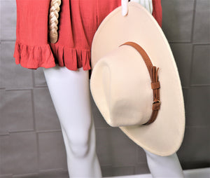 Wide Brim Panama Hat