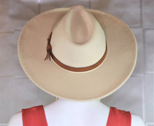 Load image into Gallery viewer, Wide Brim Panama Hat
