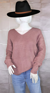 Twisted Back Sweater