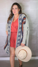 Load image into Gallery viewer, Tribal Cardigan Sweater
