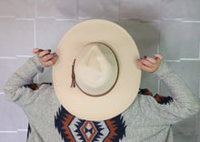 Load image into Gallery viewer, Wide Brim Panama Hat
