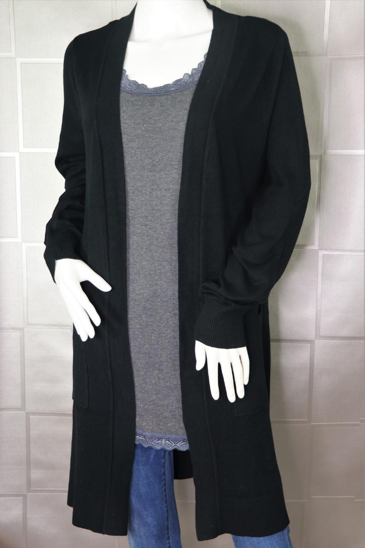 Long Cardigan with Pockets