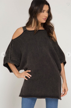 Load image into Gallery viewer, Cold Shoulder Sweater
