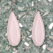 Load image into Gallery viewer, Gemstone Cut Teardrop Earrings
