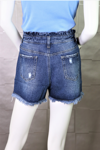 Paperbag Jean Shorts