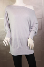 Load image into Gallery viewer, Oversized Off-the-Shoulder Tunic Top
